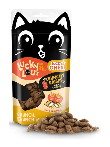 Lucky Lou Lucky Ones Krunchy Krisps Kurczak 60g