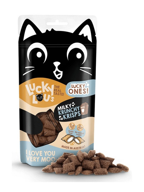 Lucky Lou Lucky Ones Krunchy Krisps Mleko 60g