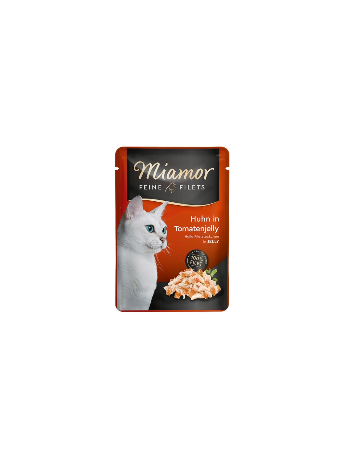 Miamor Feine Filets Kurczak & Galaretka pomidorowa saszetka 100g