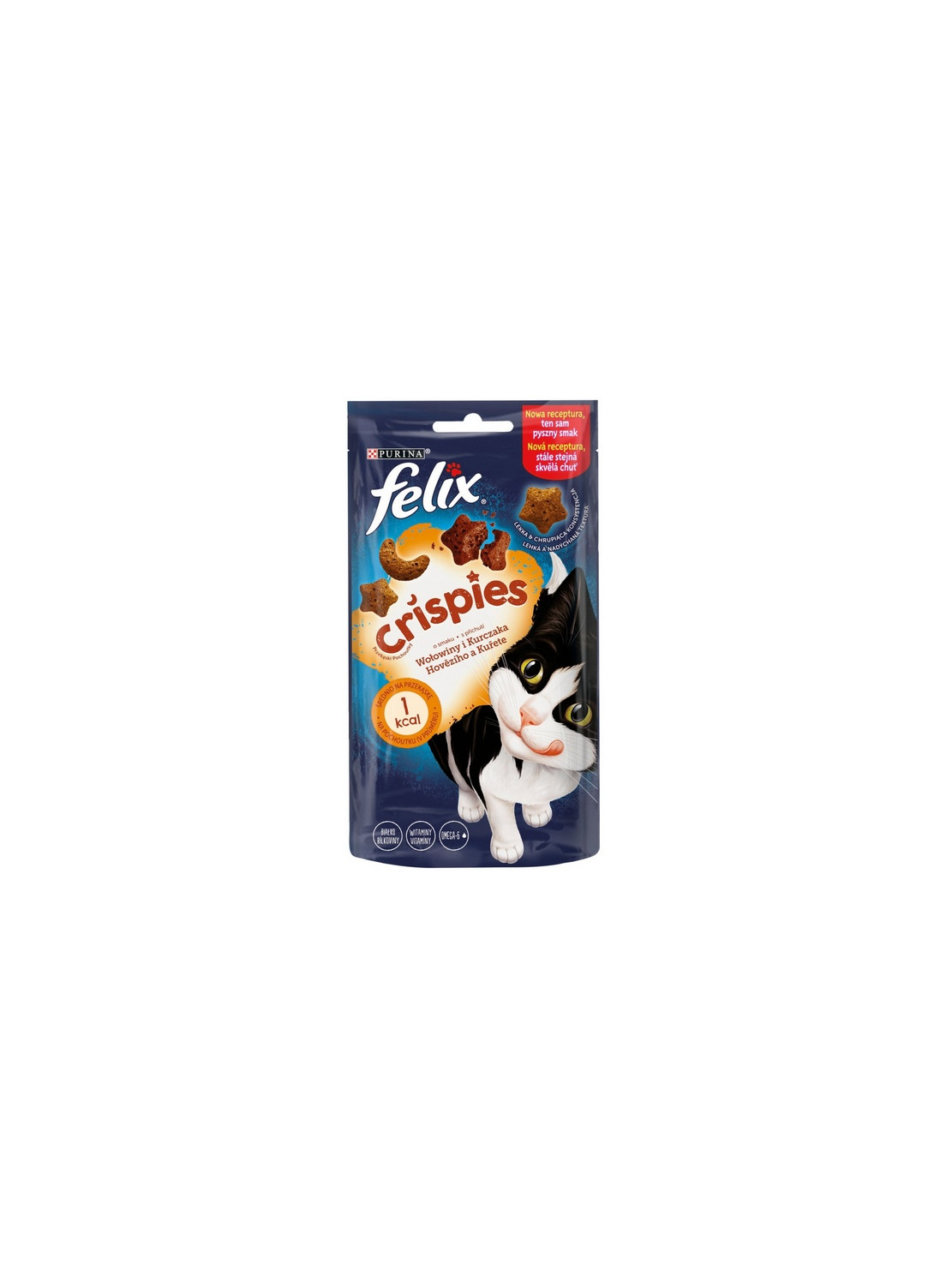 Felix Crispies Wołowina i Kurczak 45g
