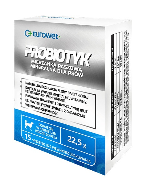 Eurowet Probiotyk dla psów - saszetka 1,5g