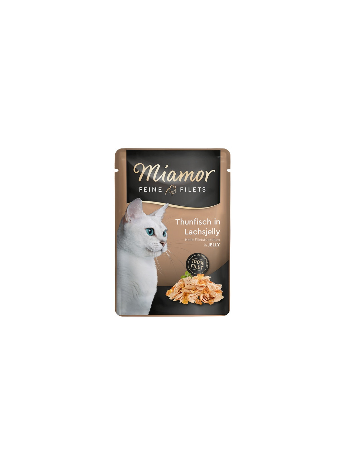 Miamor Feine Filets Tuńczyk & Galaretka łososiowa saszetka 100g