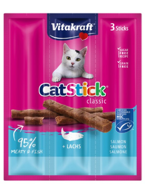 Vitakraft Cat Stick Classic Łosoś 18g [18201]