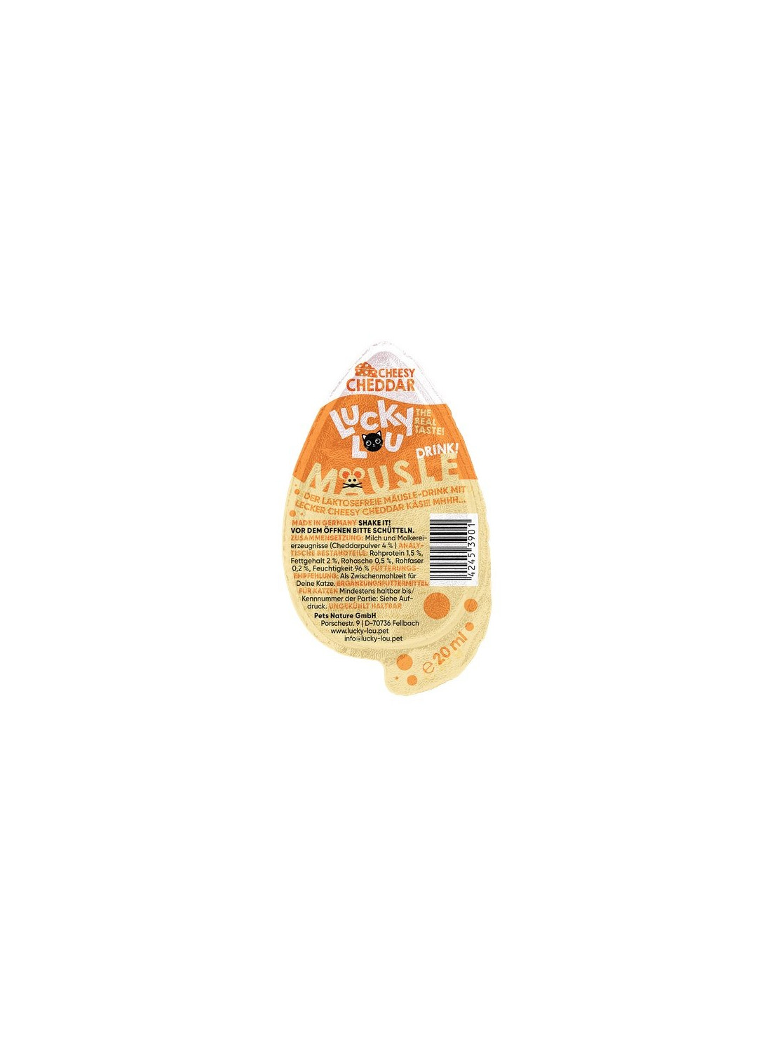 Lucky Lou Mausle Drink-Snack Cheddar 20ml