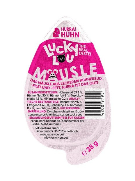 Lucky Lou Mausle Kurczak 28g