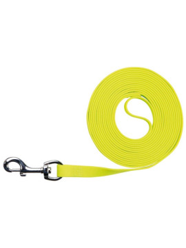 Trixie Easy Life Smycz do tropienia M-XL 5m/17mm odblaskowa żółty neonowy [20717]