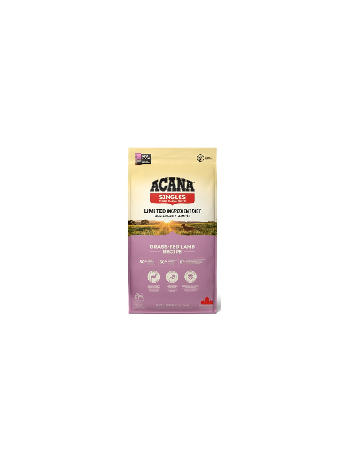 Acana Singles Grass-Fed Lamb 17kg