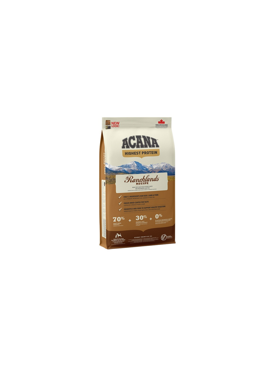 Acana Highest Protein Ranchlands Dog 11,4kg