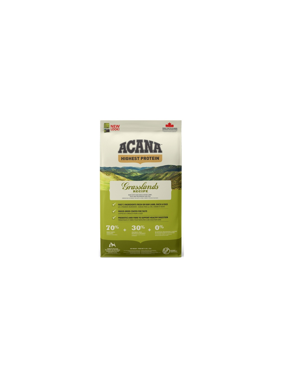 Acana Highest Protein Grasslands Dog 11,4kg