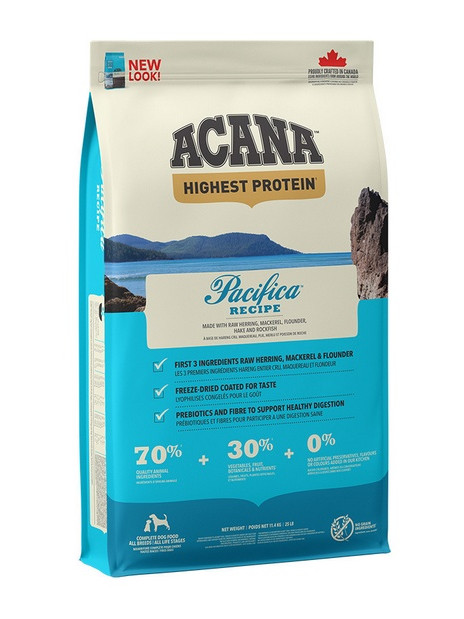 Acana Highest Protein Pacifica Dog 11,4kg