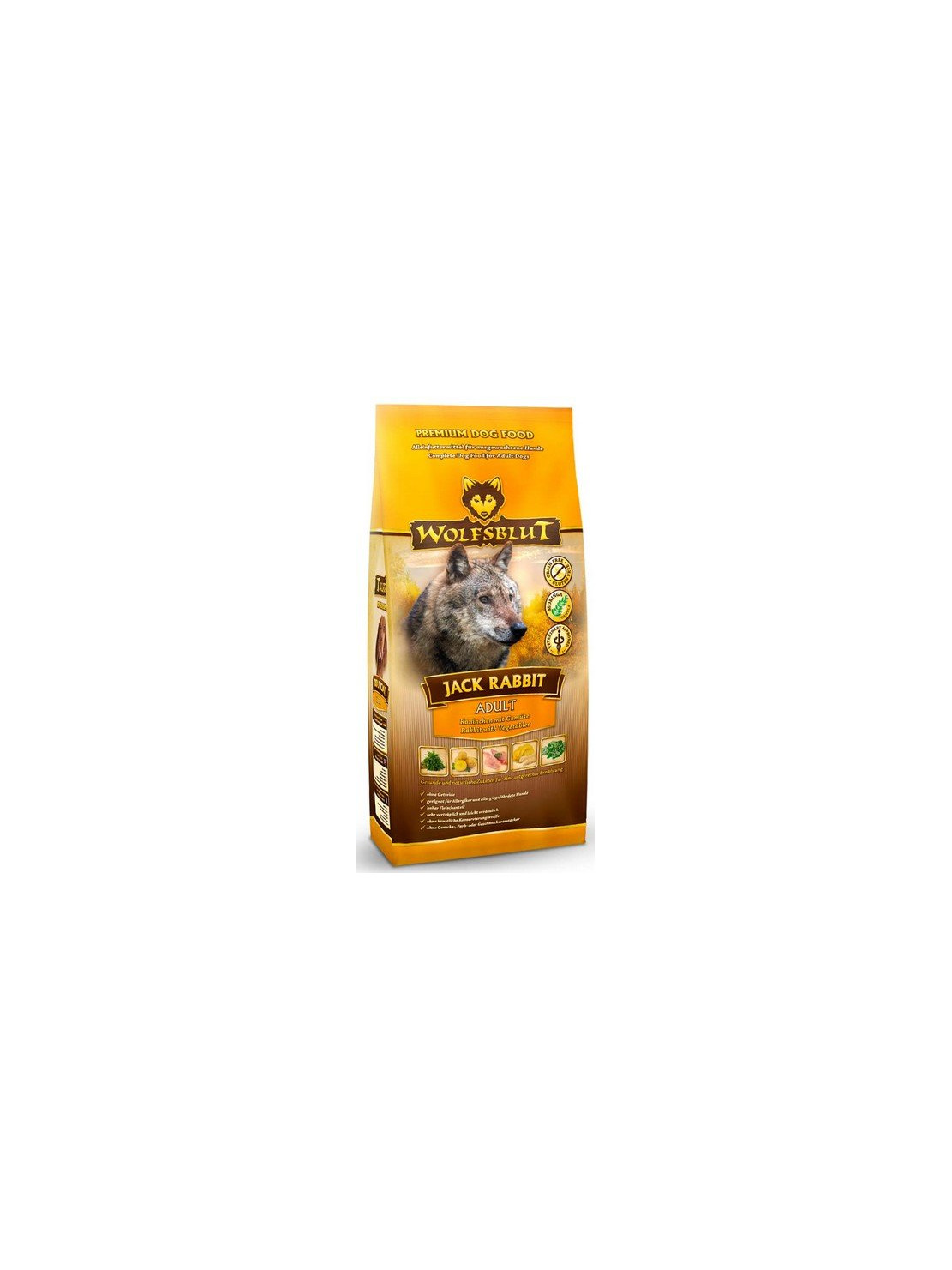 Wolfsblut Dog Jack Rabbit - królik, zając i bataty 12,5kg