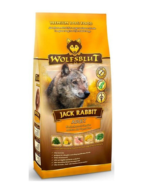 Wolfsblut Dog Jack Rabbit - królik, zając i bataty 12,5kg