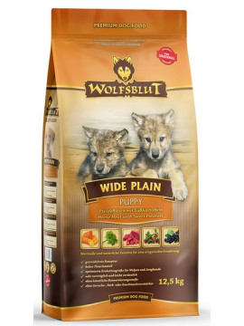 Wolfsblut Dog Wide Plain Puppy - konina i bataty 12,5kg