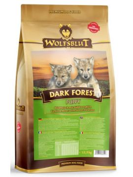 Wolfsblut Dog Puppy Dark Forest - dziczyzna i bataty 12,5kg
