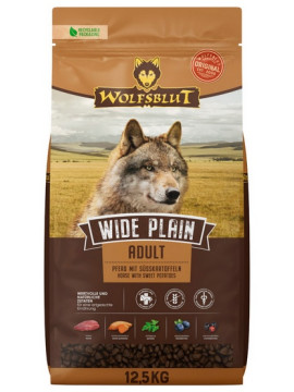 Wolfsblut Dog Wide Plain - konina i bataty 12,5kg