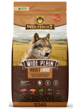 Wolfsblut Dog Wide Plain Large Breed - konina i bataty 12,5kg