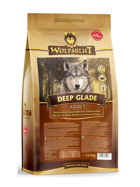Wolfsblut Dog Deep Glade - jeleń i bawół 12,5kg