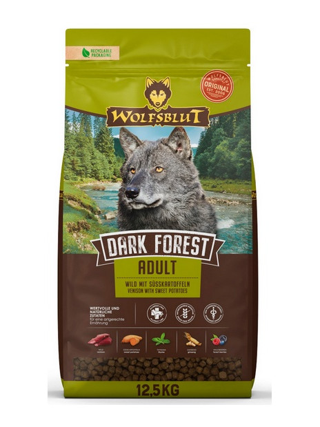 Wolfsblut Dog Dark Forest - dziczyzna i bataty 12,5kg