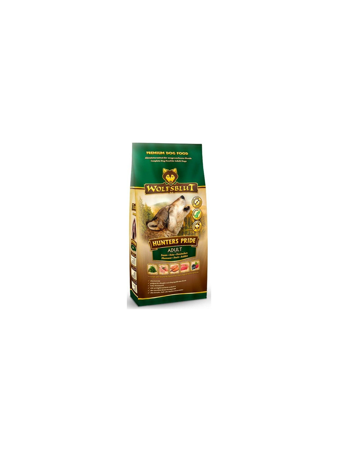 Wolfsblut Dog Hunters Pride - bażant i kaczka 12,5kg