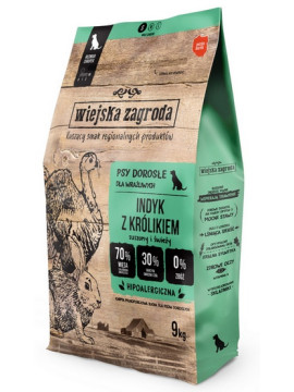 Wiejska Zagroda Indyk z królikiem small 9kg