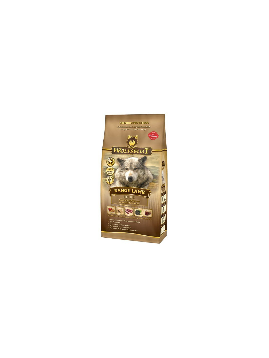 Wolfsblut Dog Range Lamb Adult - jagnięcina i ryż 12,5kg