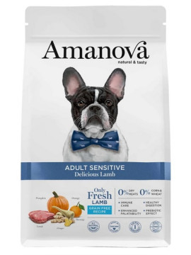 Amanova Dog Adult Sensitive Delicious Lamb - jagnięcina 10kg