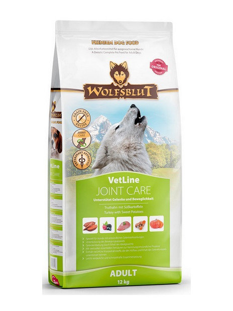 Wolfsblut Dog VetLine Joint Care - indyk i bataty 12kg