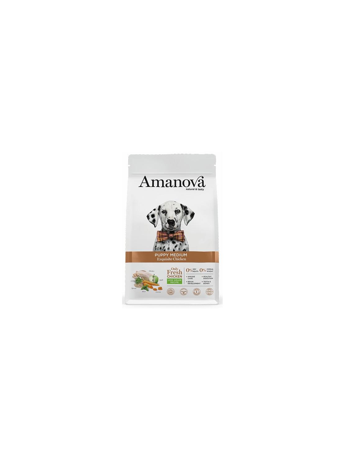 Amanova Dog Puppy Medium Exquisite Chicken - kurczak 12kg