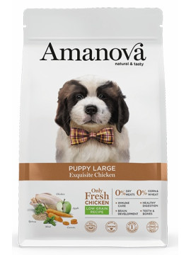 Amanova Dog Puppy Large Exquisite Chicken - kurczak 12kg
