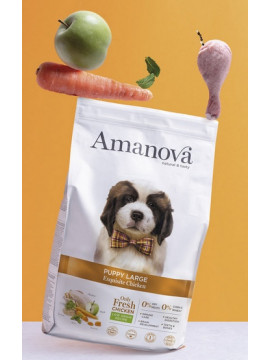 Amanova Dog Puppy Large Exquisite Chicken - kurczak 12kg