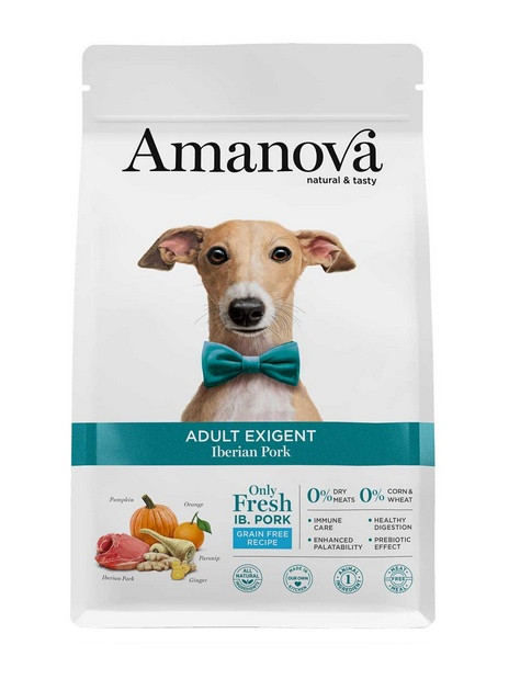 Amanova Dog Adult Exigent Iberian Pork - wieprzowina 10kg