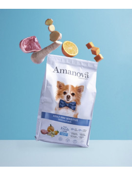 Amanova Dog Adult Mini Sensitive Delicious Lamb - jagnięcina 7kg