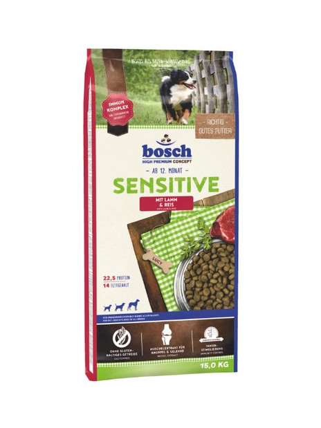 Bosch Sensitive Adult Lamb & Rice 15kg