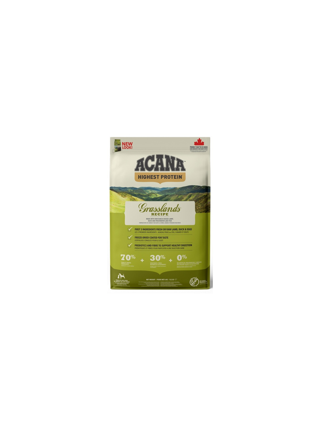 Acana Highest Protein Grasslands Dog 6kg