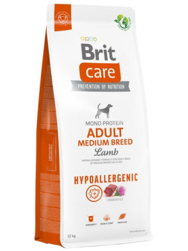Brit Care Hypoallergenic Adult Medium Lamb 12kg