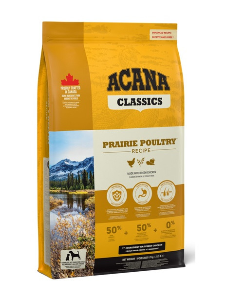 Acana Classics Prairie Poultry Dog 9,7kg