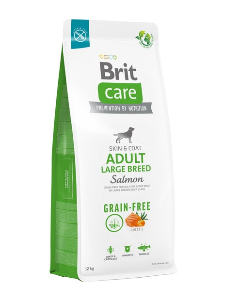 Brit Care Grain Free Adult Large Breed Salmon 12kg
