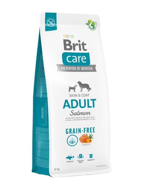 Brit Care Grain Free Adult Small & Medium Salmon 12kg