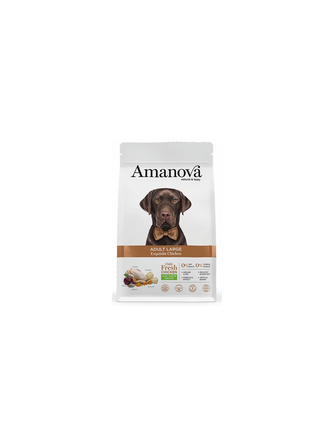 Amanova Dog Adult Large Exquisite Chicken - kurczak 12kg