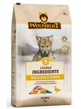 Wolfsblut Dog Limited Ingredients Wild Duck Puppy - kaczka i bataty 9kg