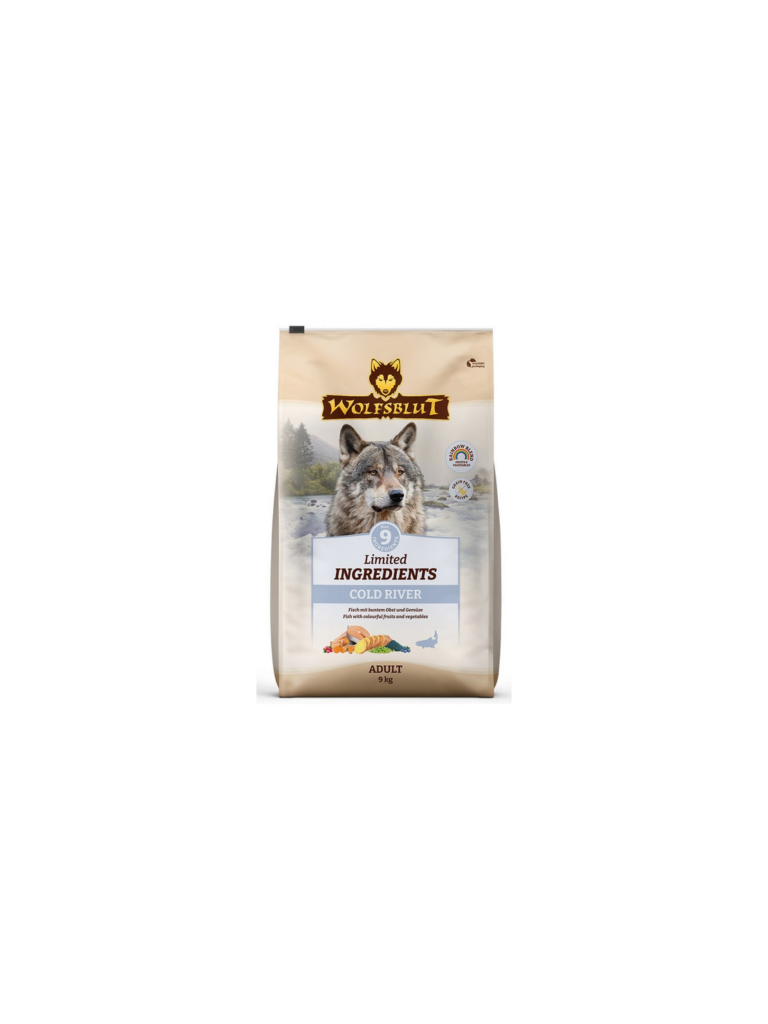 Wolfsblut Dog Limited Ingredients Cold River - pstrąg i bataty 9kg