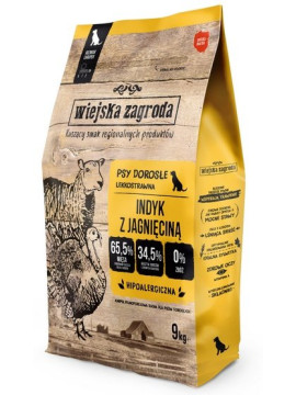 Wiejska Zagroda Indyk z jagnięciną 9kg