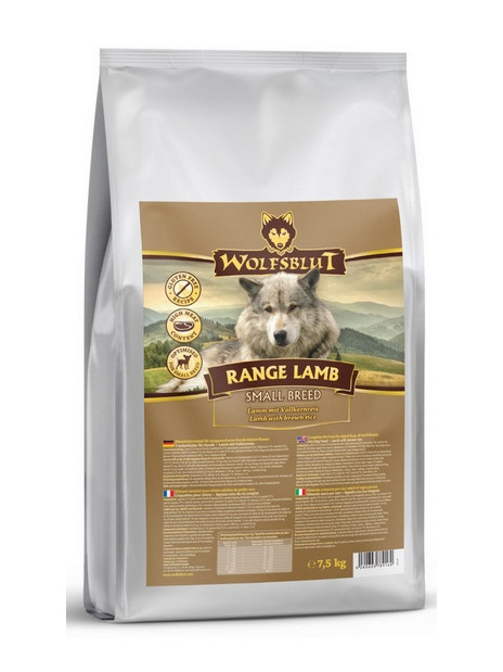 Wolfsblut Dog Range Lamb Adult Small - jagnięcina i ryż 7,5kg