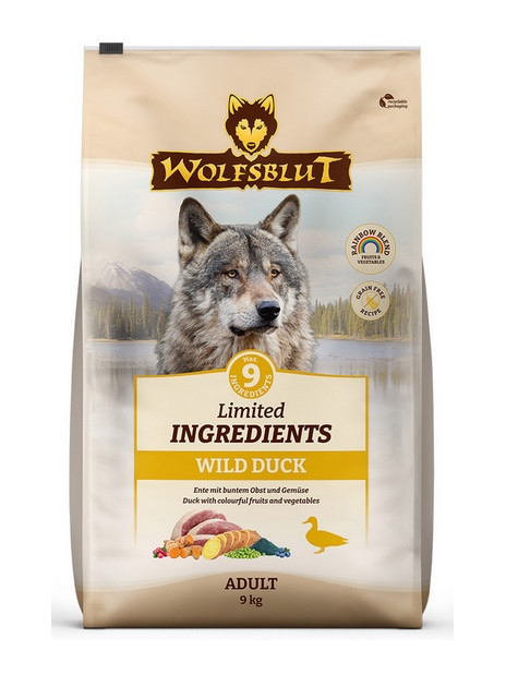 Wolfsblut Dog Limited Ingredients Wild Duck - kaczka i ziemniaki 9kg