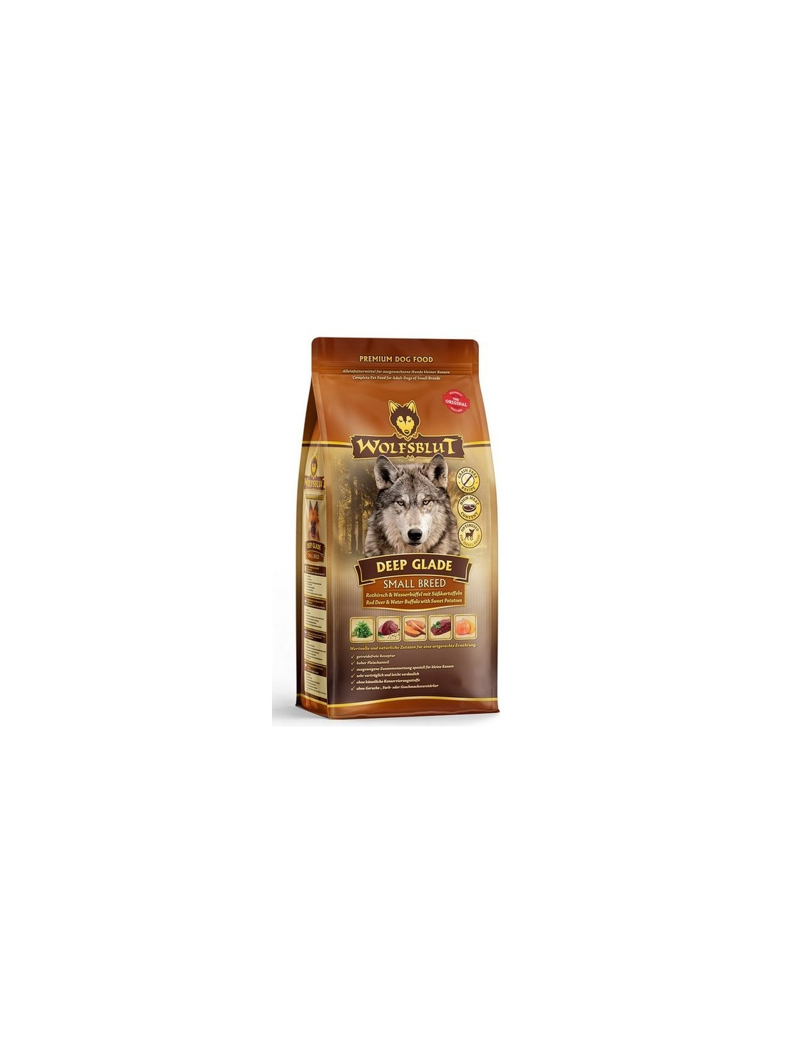Wolfsblut Dog Deep Glade Small - jeleń i bawół 7,5kg