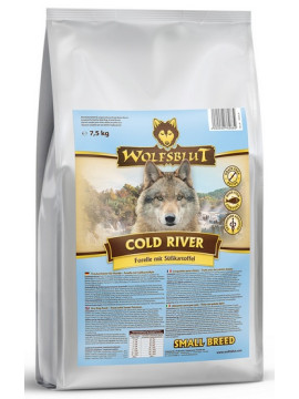 Wolfsblut Dog Cold River Small - pstrąg i bataty 7,5kg