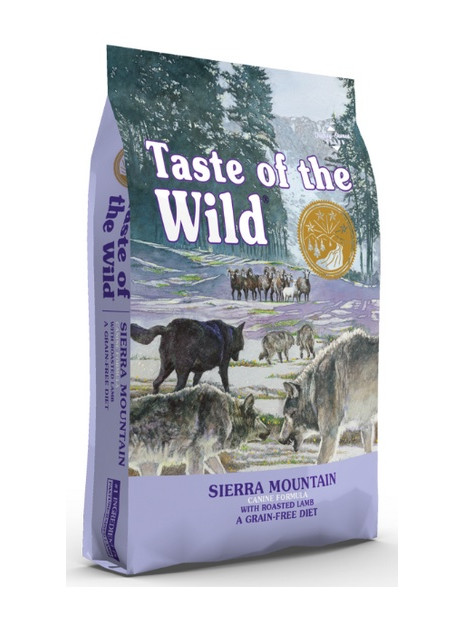Taste of the Wild Sierra Mountain Canine z mięsem z jagnięciną 5,6kg