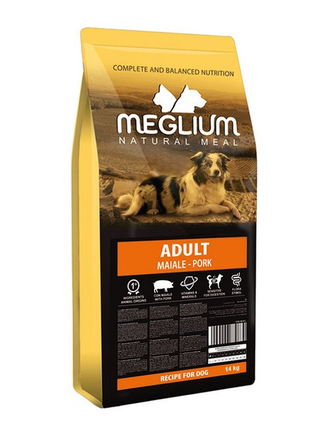 Meglium Dog Adult Pork 14kg