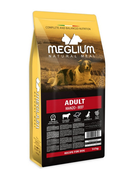 Meglium Dog Adult Beef 14kg