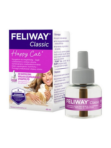 Feliway Classic - kocie feromony wkład 30-dniowy (uzupełniający) 48ml
